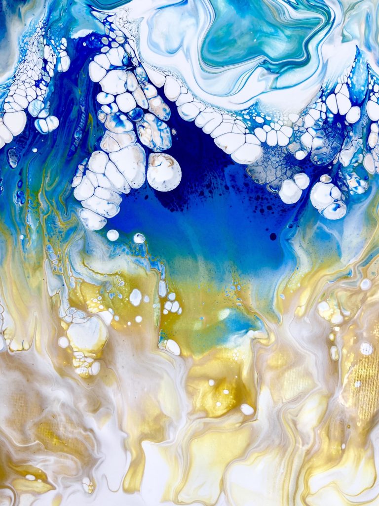 FLUID ART | IRIS POND DESIGN